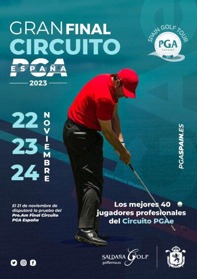 2023 Gran Final Spain Golf Tour - cartel