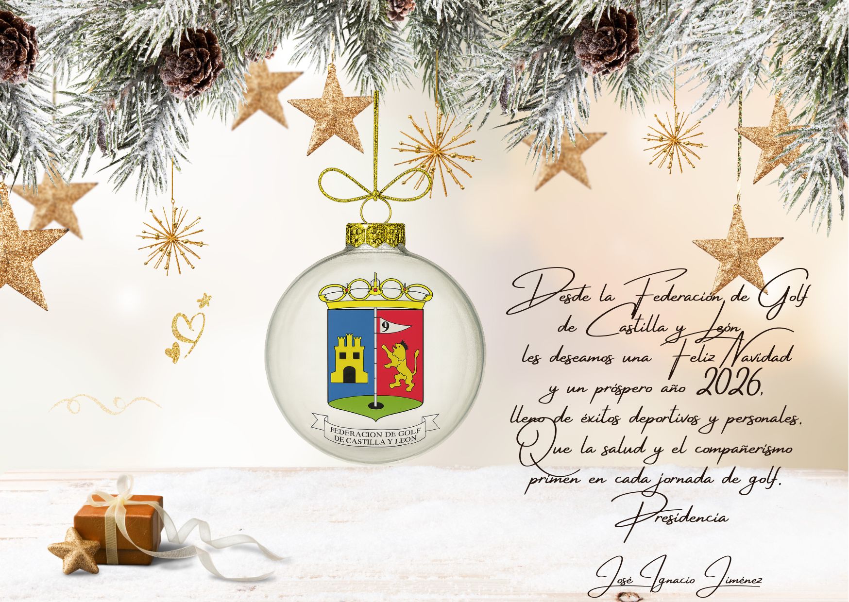 Felices Fiestas y Próspero Año 2025 para todos los Federados y Clubes de Castilla y León