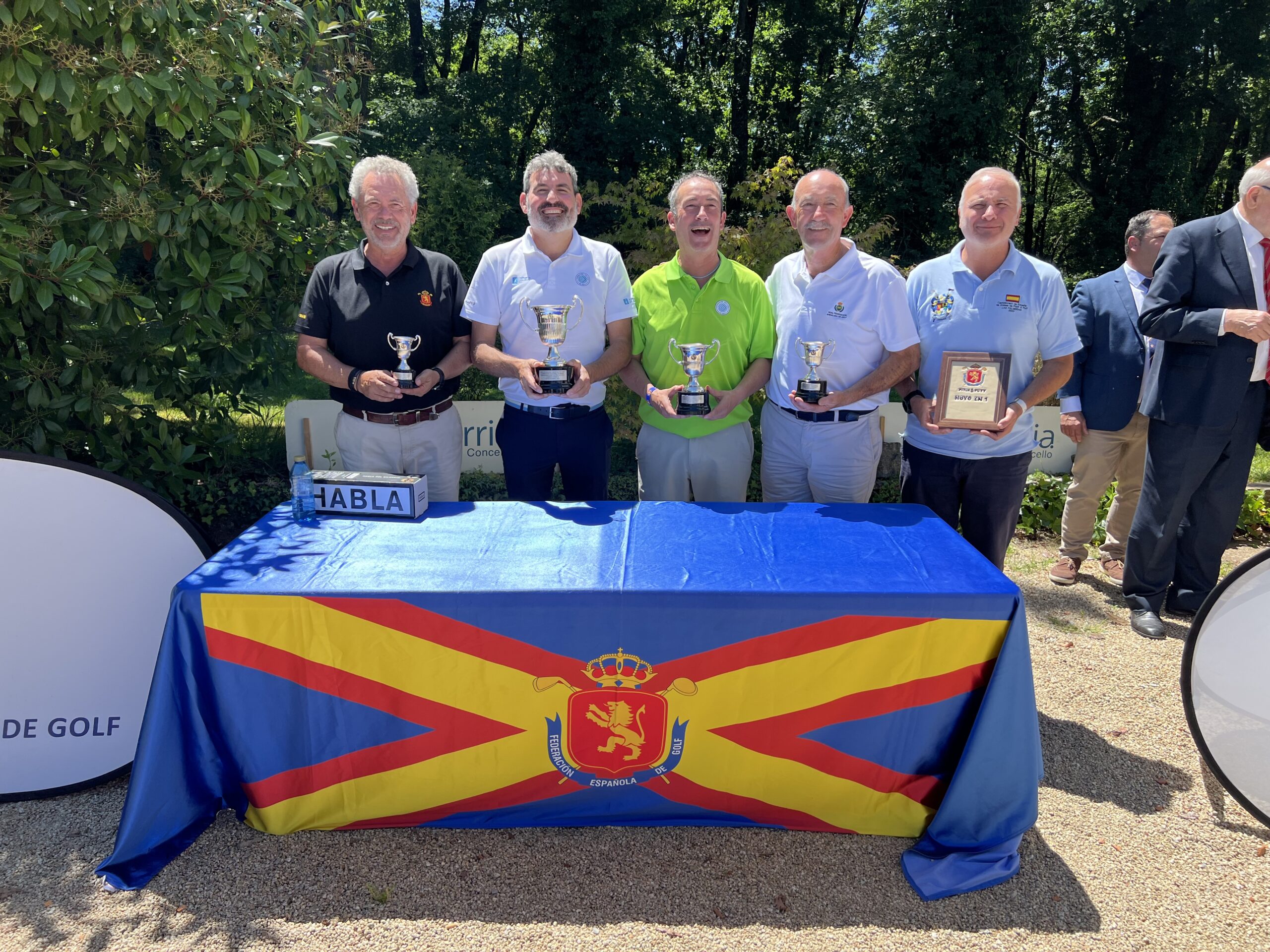 Fernando Cabezudo acaba séptimo en el Campeonato de España Senior Masculino de Pitch & Putt