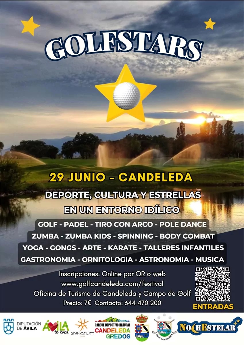 “Golfstars”, gran festival de Deporte, Cultura y Estrellas impulsado en Candeleda