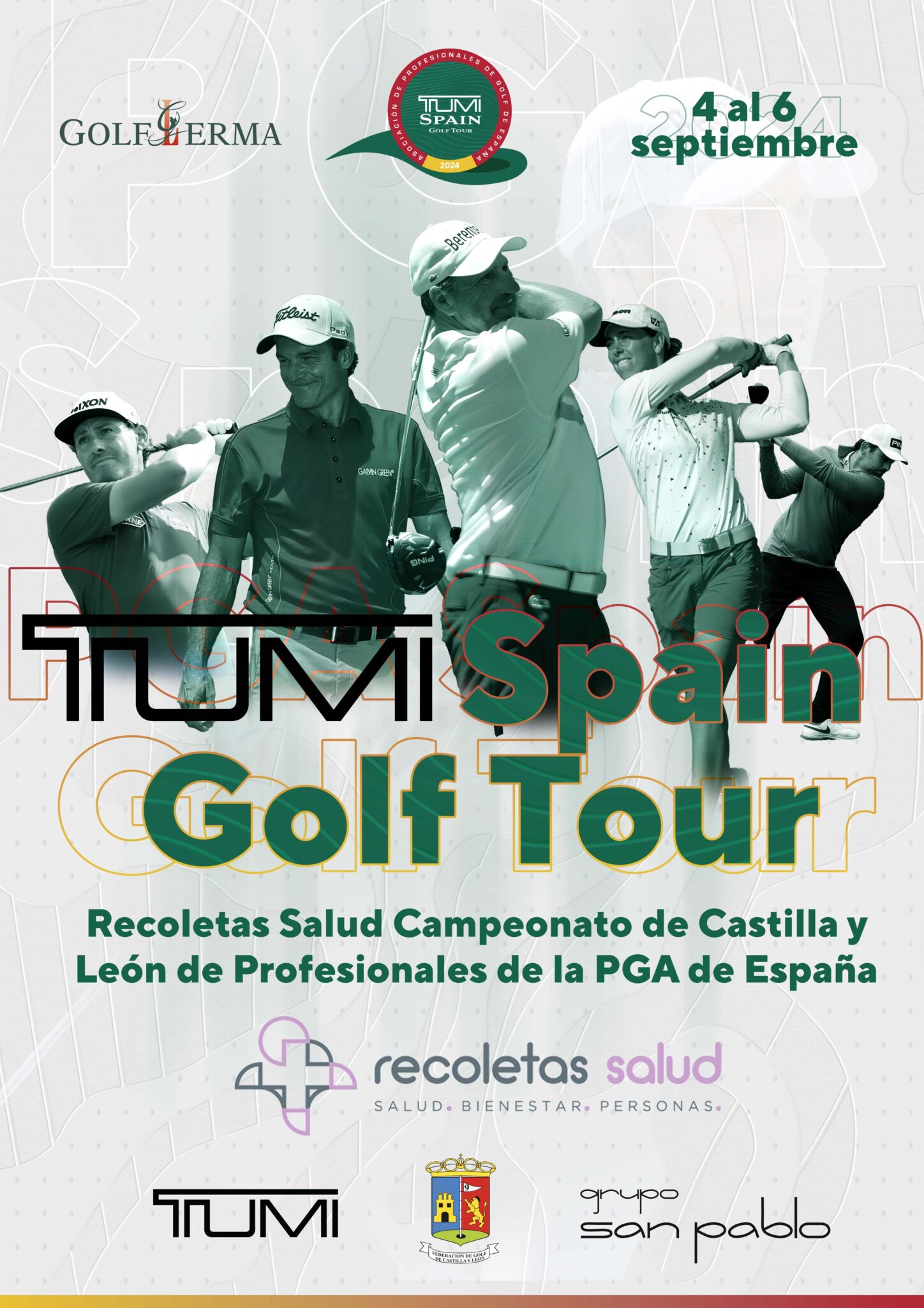 Golf de Lerma, sede del Recoletas Salud IV Campeonato de Castilla y León de Profesionales PGAe