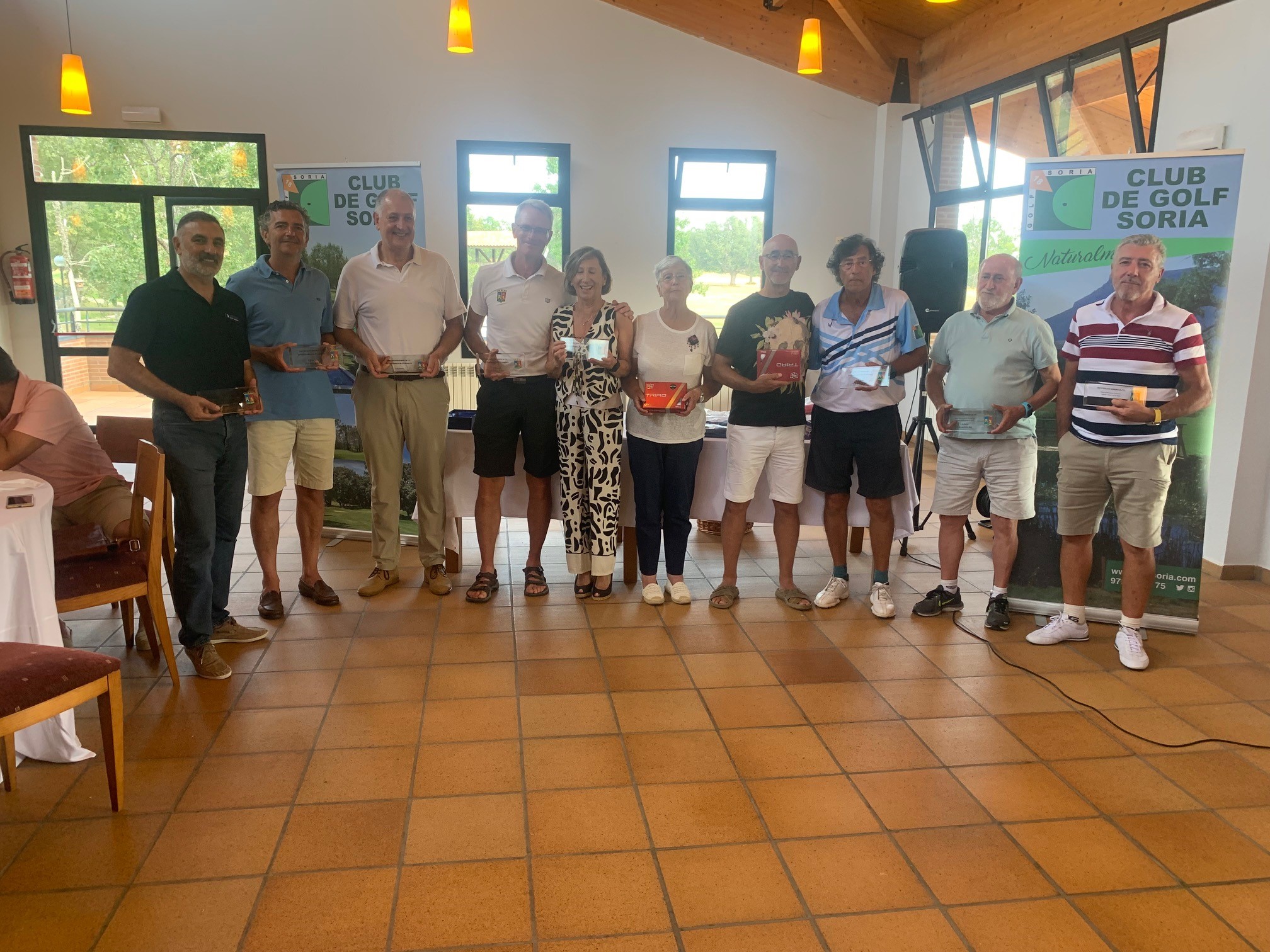 Alfonso de Miguel y Mercedes Arroyo, los mejores en el Circuito Senior de CyL celebrado en Soria