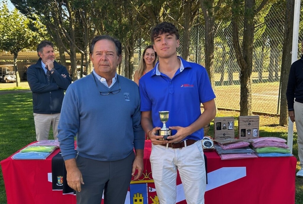 Guillermo Álvarez, golfista más destacado en el Campeonato Masculino de 2ª, 3ª y 4ª Categoría de Castilla y León