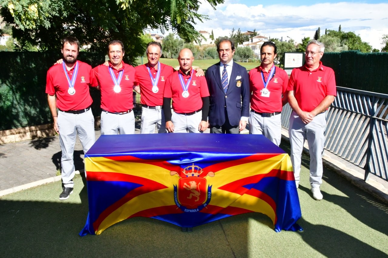 Castilla y León, brillante subcampeona de España de FFAA de Pitch & Putt