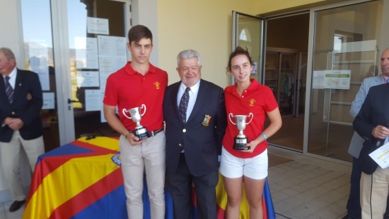 Décima plaza de Álvaro Morales y Lucía Esteban en el Campeonato de España Dobles Mixto