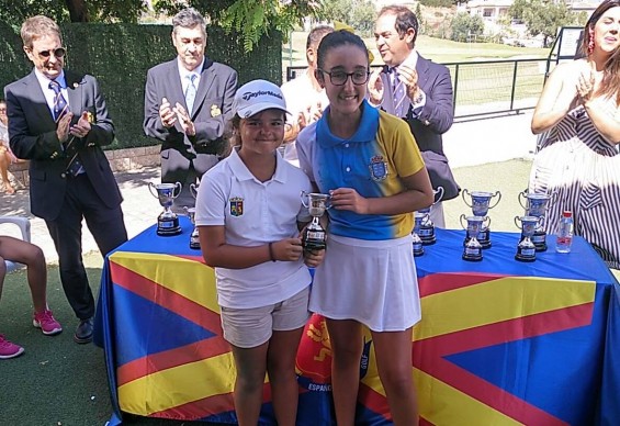 María Carlón se proclama subcampeona de España Alevín de Pitch & Putt