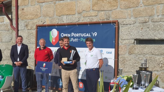 Brillante subcampeonato de José María Ortiz de Pinedo en el Internacional de Portugal de Pitch & Putt