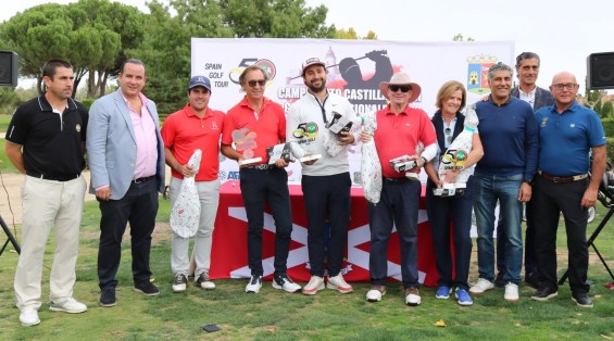 Asier Aguirre gana el Pro-Am del Campeonato de Castilla y León de Profesionales en Golf Entrepinos