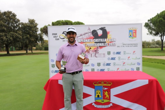 Daniel Berná, brillante ganador del Campeonato de Castilla y León de Profesionales PGAe