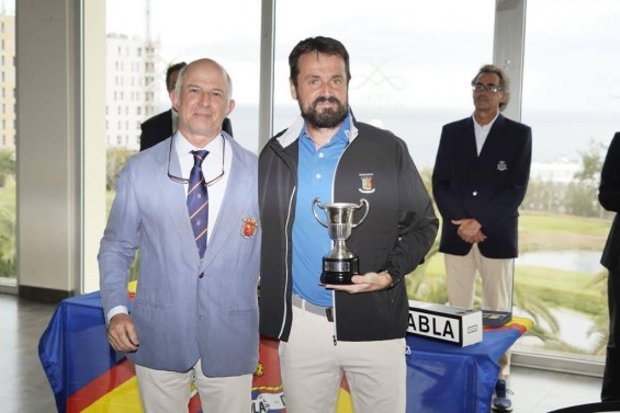 José María Ortiz de Pinedo, segundo clasificado, roza la victoria en el Campeonato de España Masculino de Pitch & Putt