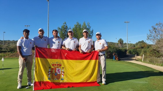 José María Ortiz de Pinedo participa activamente en el triunfo de España ante Portugal en el Match de Pitch & Putt