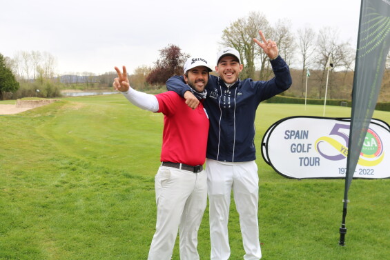 El soriano Daniel Berná y José Manuel Pardo consiguen la victoria en el Campeonato de Dobles de la PGA de España