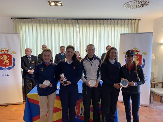 Cristina García, quinta clasificada, gran referencia castellanoleonesa en el Puntuable Nacional Juvenil Femenino