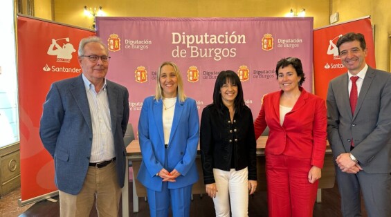 El Palacio Provincial de la Diputación de Burgos acoge la presentación del Santander Golf Tour Lerma