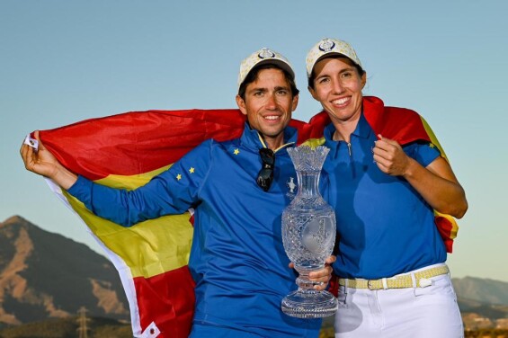 Álvaro Prada: “Ser caddie de Carlota Ciganda en la Solheim Cup es una experiencia que voy a recordar siempre”