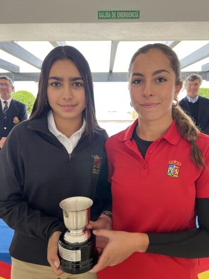 Cristina García comparte triunfo con Luna Isabella Valencia en el Puntuable Nacional Juvenil Femenino