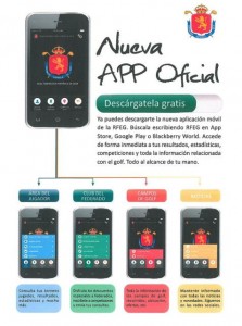 Descarga gratuita de la App de la RFEG para dispositivos móviles