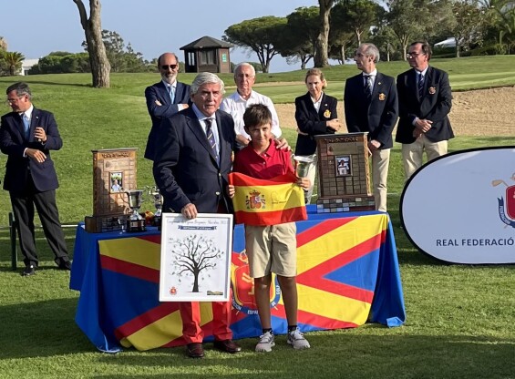 Sensacional victoria de Enzo Jiménez en el Campeonato de España Benjamín