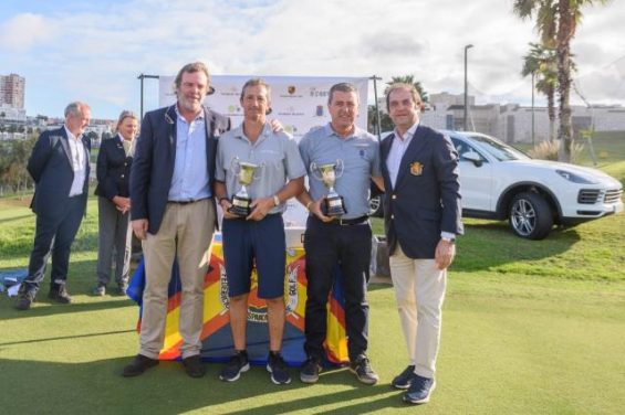 Puesto 38 de Tomás Asunción en el Campeonato de España Dobles de Pitch & Putt junto a José Manuel García