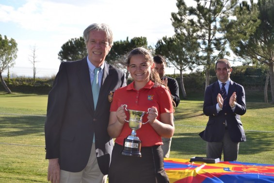 Espectacular triunfo de Cristina Carlón en el Campeonato de España Femenino de Pitch & Putt