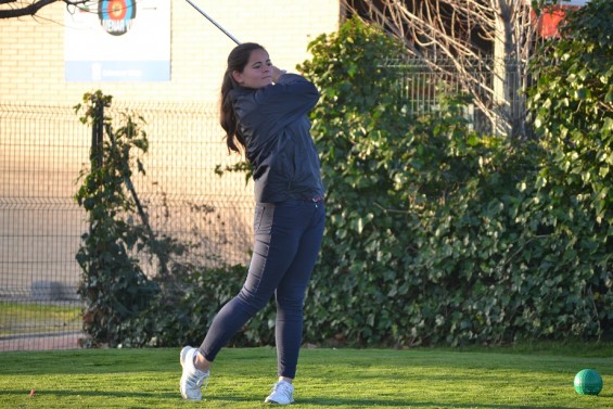 Cristina Carlón, a defender el título en juego en el Campeonato de España Femenino de Pitch & Putt