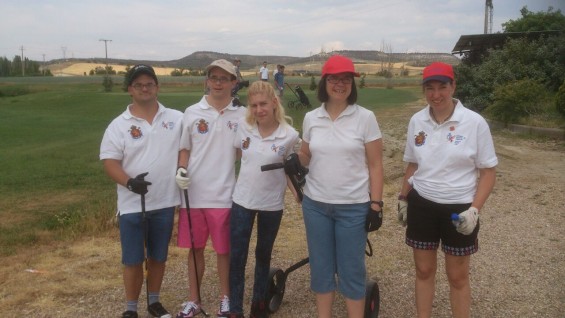 Final de Curso en la Escuela de Golf Adaptado de Valladolid