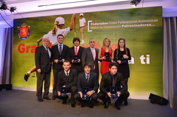 Daniel Berná, galardonado con la Medalla Olímpica y la Medalla de Oro al Mérito en Golf