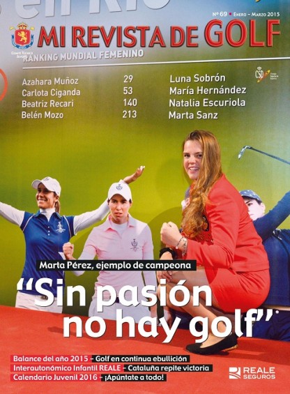 Descarga de Mi Revista de Golf, periodo enero – marzo 2016