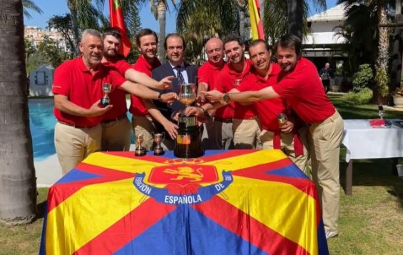 Activa participación de José María Ortiz de Pinedo y Fernando Cabezudo en la victoria de España en el Match de Pitch & Putt ante Portugal