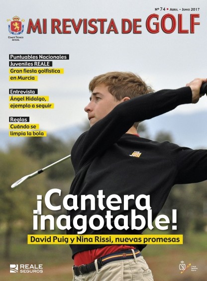 Descarga de Mi Revista de Golf, periodo abril – junio 2017