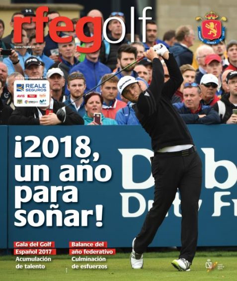 Descarga del número 109 de la Revista RFEGolf, periodo diciembre 2017 – febrero 2018