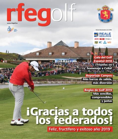 Descarga del número 113 de la Revista RFEGolf, periodo diciembre 2018 – febrero 2019