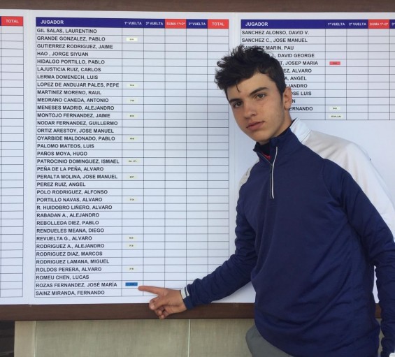 Notable sexto puesto de José Maria Rozas en el Puntuable Nacional Cadete Masculino de Córdoba