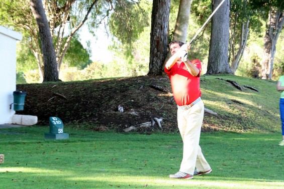 Ricardo Álvarez, integrante del equipo español en el Campeonato de Europa de Golf Adaptado