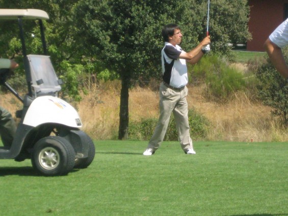 Ricardo Álvarez, uno de los cinco españoles que participan en el Campeonato de Europa de Golf Adaptado