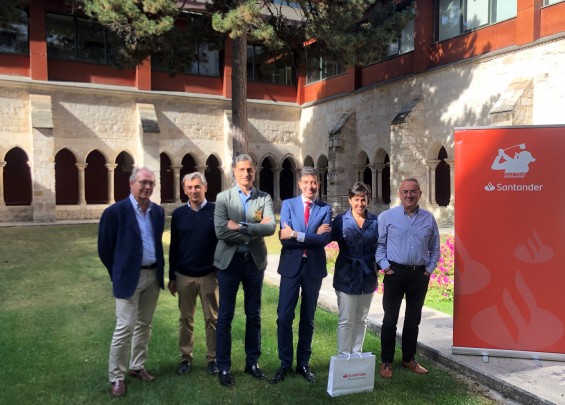 Presentación de la sexta prueba del Santander Golf Tour en Burgos