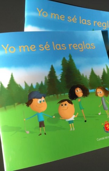 ‘Yo me sé las Reglas’, un libro imprescindible para los pequeños golfistas