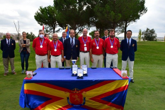 Castilla y León, brillante subcampeona de España de FFAA de Pitch & Putt