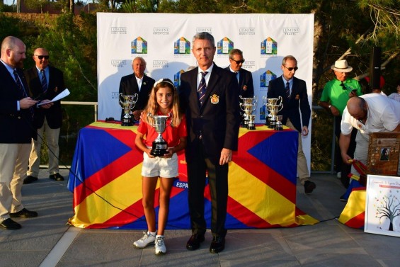 Cristina y Carmen García, brillantes campeona y subcampeona de España Benjamín