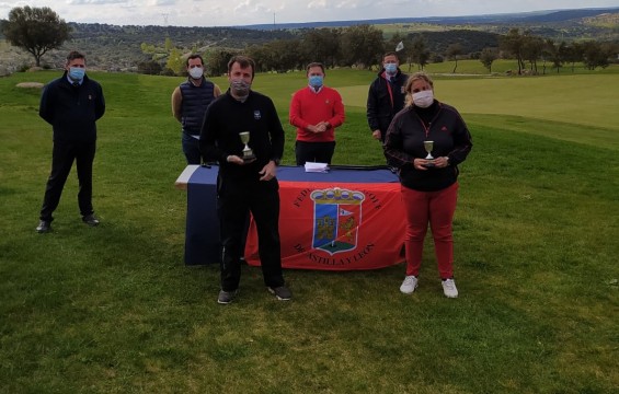 Quinto triunfo de los hermanos José María y Raquel Ortiz de Pinedo en el Campeonato Dobles Mixto de CyL