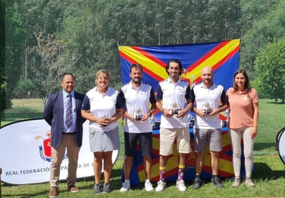 Sobresaliente segunda plaza de Aldeamayor en el Campeonato de España Interclubes de Pitch & Putt