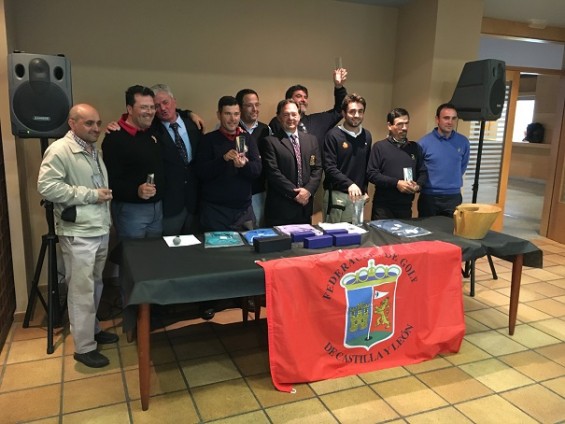 Juan Postigo, ganador del II Campeonato de Golf Adaptado de Castilla y León