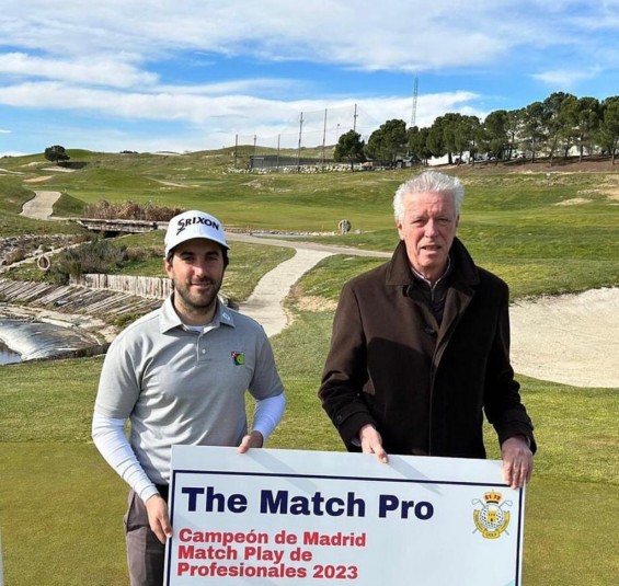 Espectacular triunfo de Daniel Berná en el Campeonato Match Play de Madrid de Profesionales