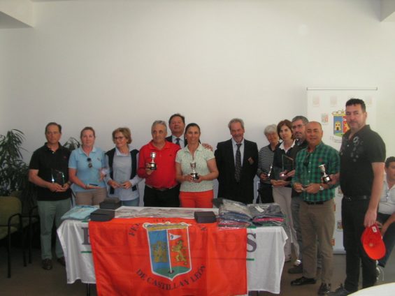 Pedro Pérez y Pilar Elosúa, ganadores del Campeonato Senior de Castilla y León 2018