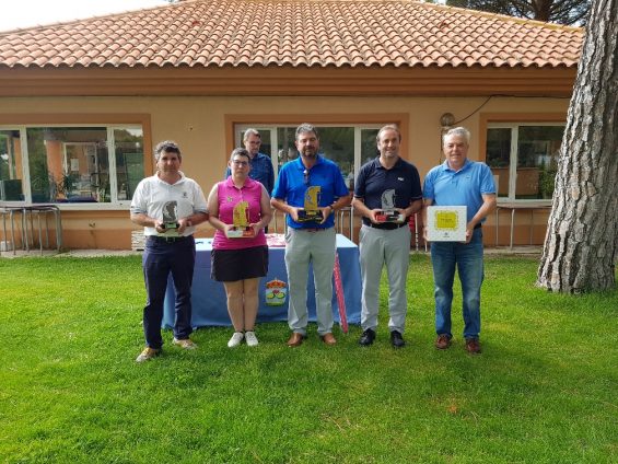 José Miguel Velasco vuelve a ganar en Aldeamayor en el Circuito Senior de Pitch & Putt de Castilla y León