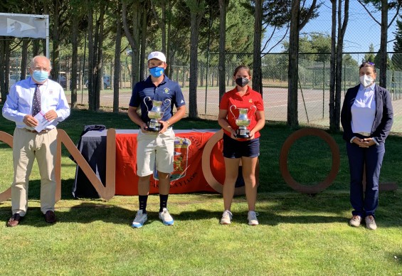 Álvaro Huidobro y Cristina Carlón, brillantes ganadores de la IV Copa Castilla y León