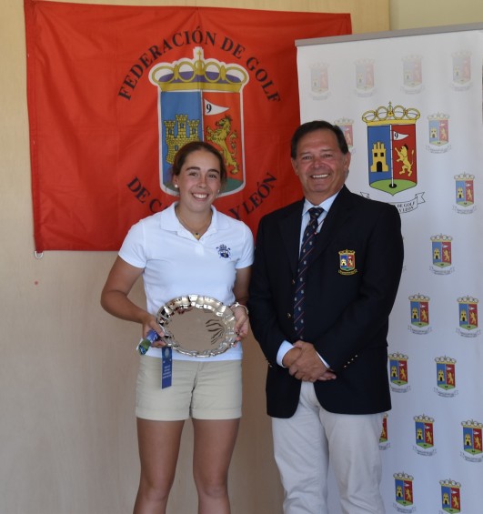 Nieves Martín, brillante ganadora de la Copa de Castilla y León Femenina