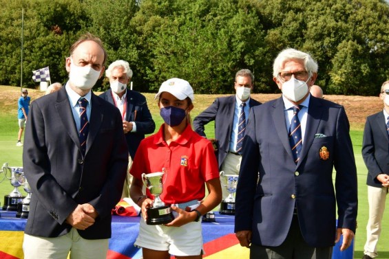 Cristina García incrementa su currículo deportivo con el subcampeonato de España Alevín