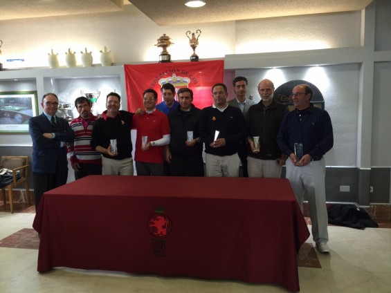 Antonio Llerena, ganador del Campeonato de Golf Adaptado de Castilla y León