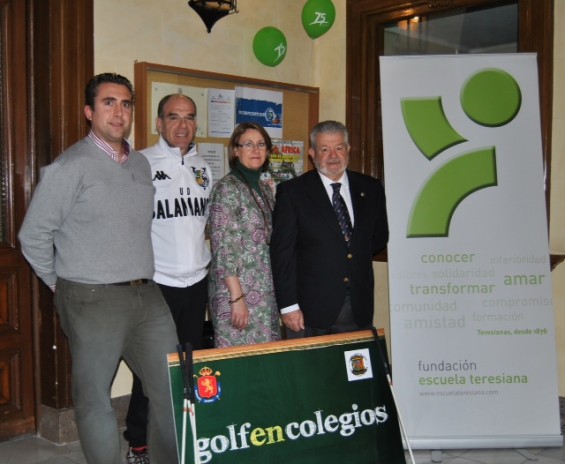 Presentación del Programa Golf en los Colegios en Salamanca